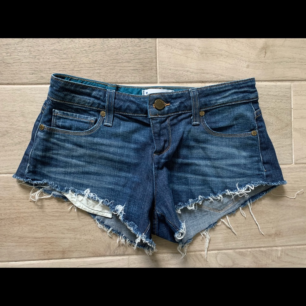 Paige Denim Shorts Size 25